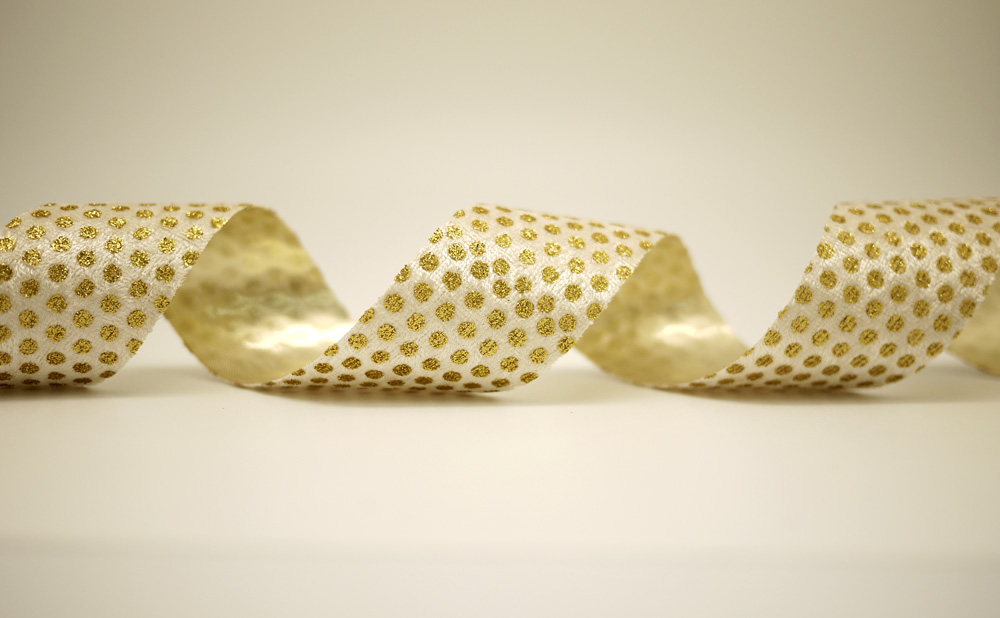 Glitter Dots Samettinauha