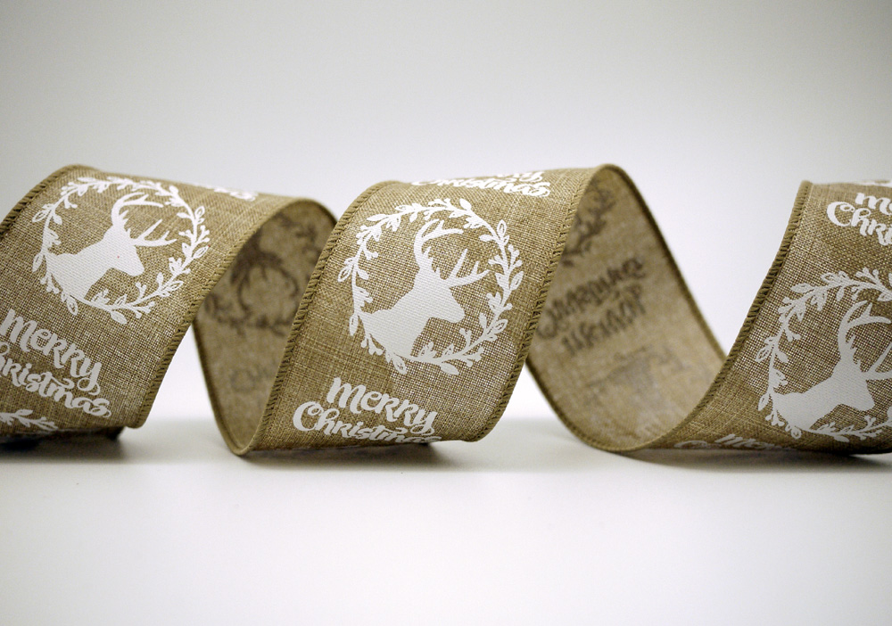 メリークリスマス&鹿のリボン