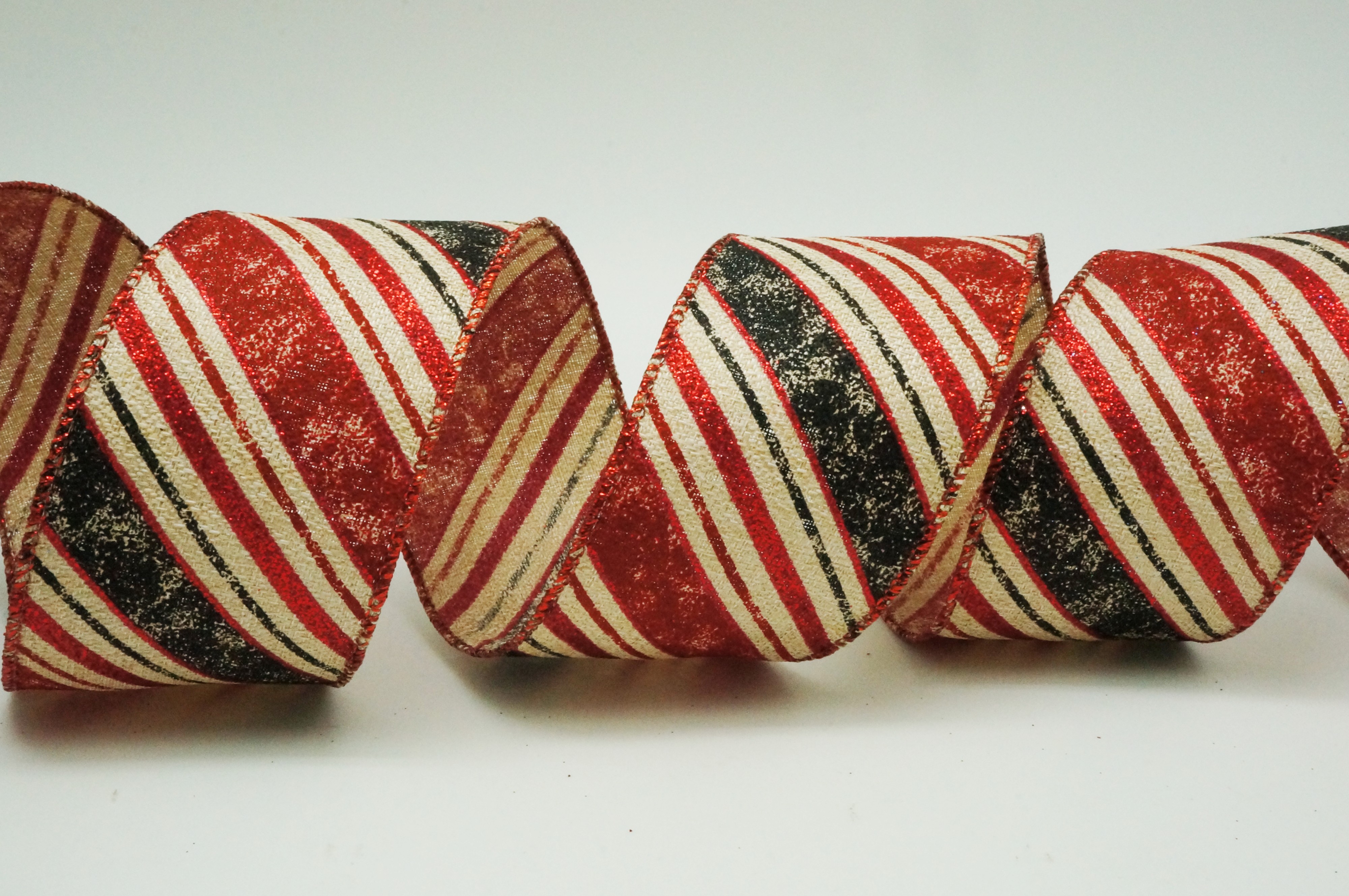 Cinta con rayas inclinadas retro