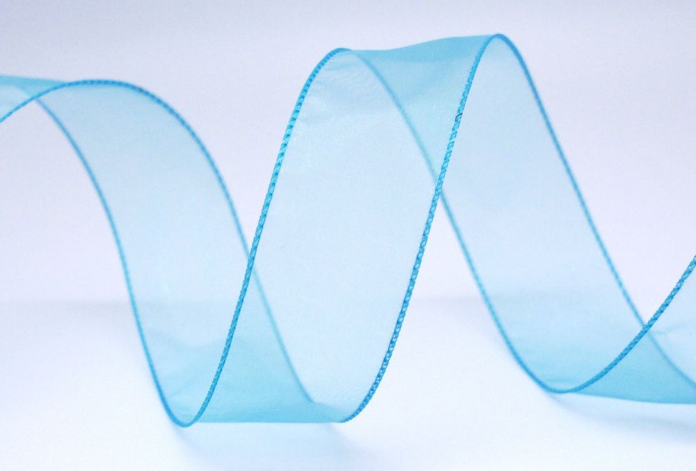 Plain Color Organza Sheer Ribbon