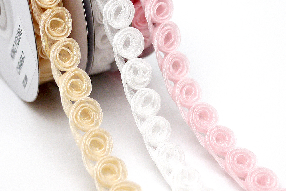 ロマンティックな花のリボン(CHR466)