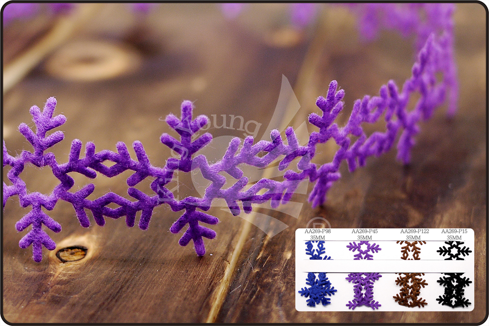 Cinta de copo de nieve troquelada (AA269)