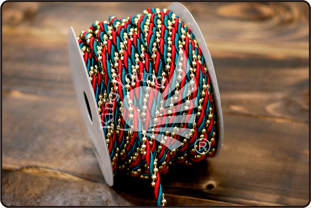 Cordão Multicolorido Retorcido (TR594G-7-3)