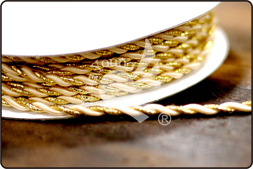 Cordão Metálico Retorcido e Colorido (TR789-24)