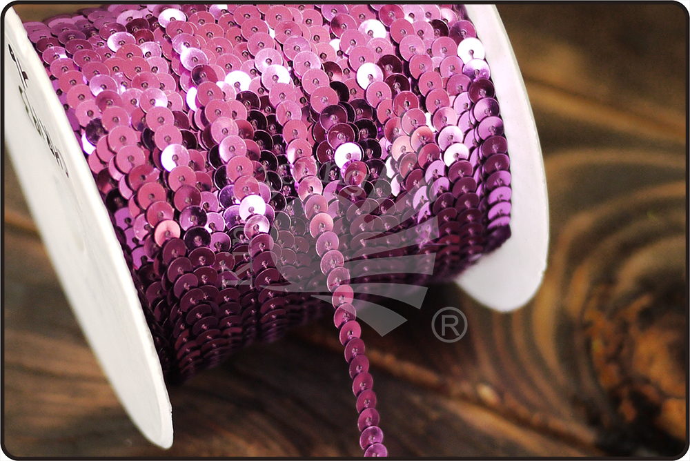 Pyöreä paljetti koristetaite