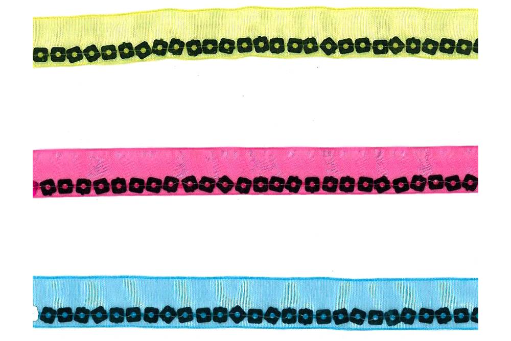 Τετράγωνα Πούλιες Διάφανη Κορδέλα