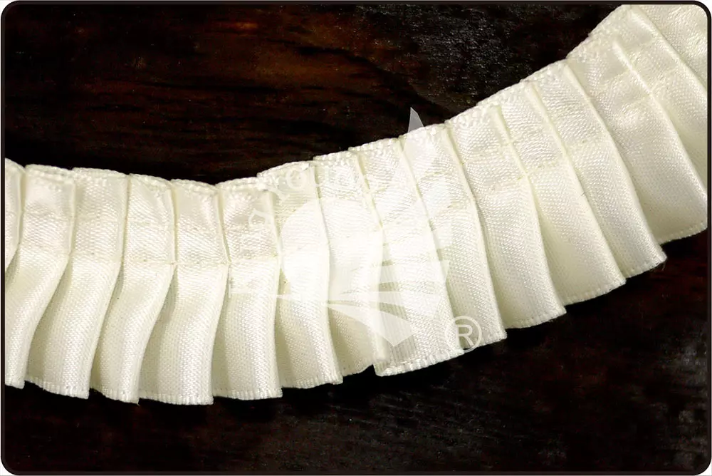 Pleating Ribbon Pleated Satin Ribbon 7/8
