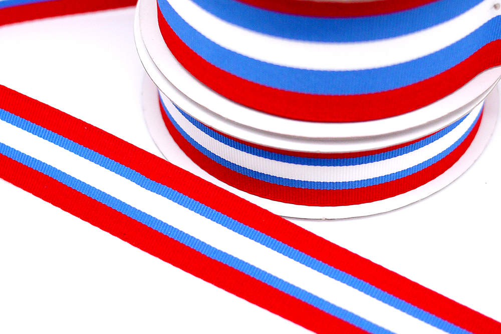 Striped Ribbon_K1016 | Elevate Your Crafts with Luxurious Satin Ribbons