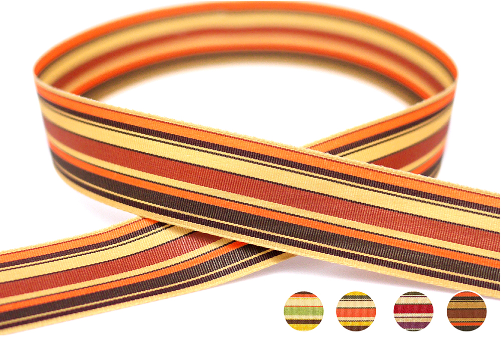 ストライプ織りテープ (K1214)