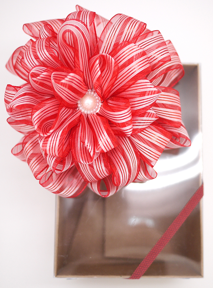 Kozy Ribbons Metallic Stripe Woven Organza Ribbon | KING YOUNG Taiwan Manufacturer