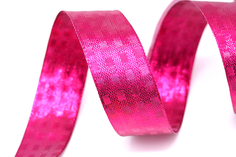 Olśniewająca metaliczna wstążka