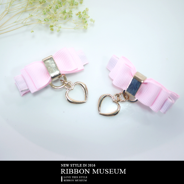 Kokarda z wstążki grogrenu Spinka do włosów