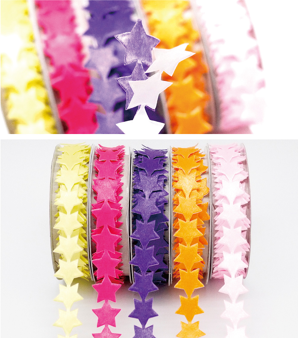 Peel and Stick Stars Ribbon | Self-Adhesive Diecut - KING YOUNG
