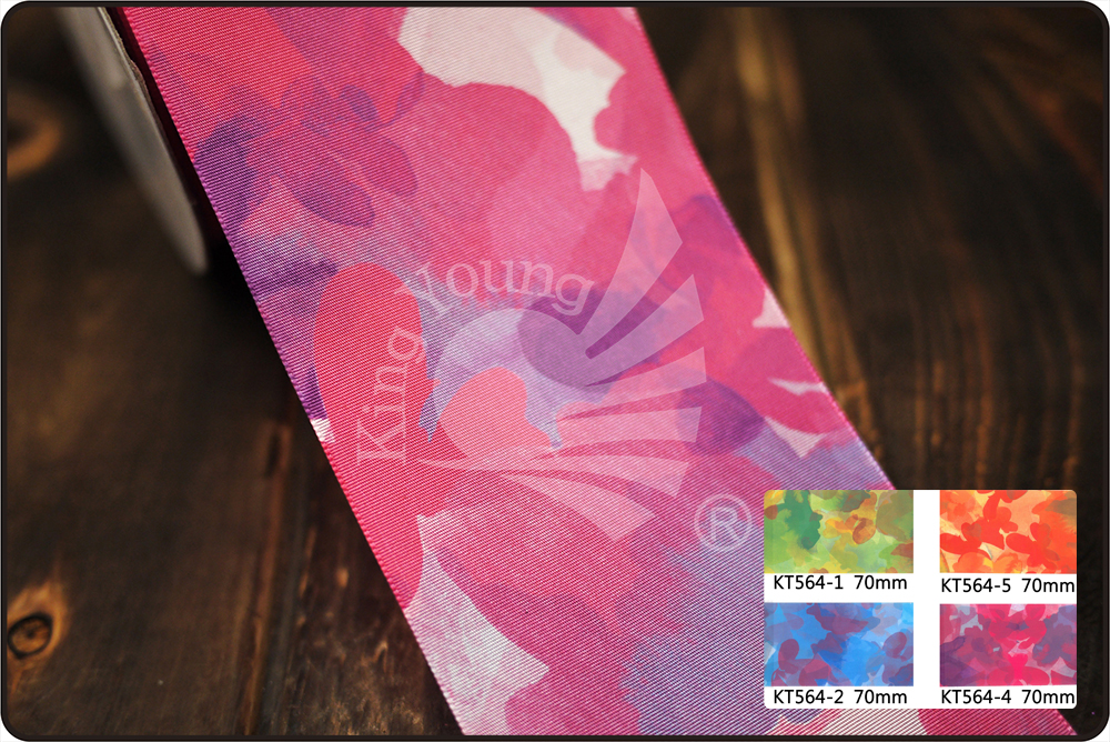 Абстрактная картина печать на ленте 70 мм