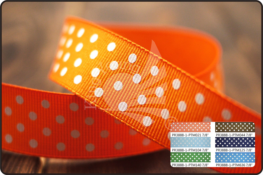 Ruban Grosgrain à Pois