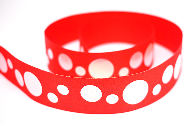 चमकदार बिंदु प्रिंट रिबन