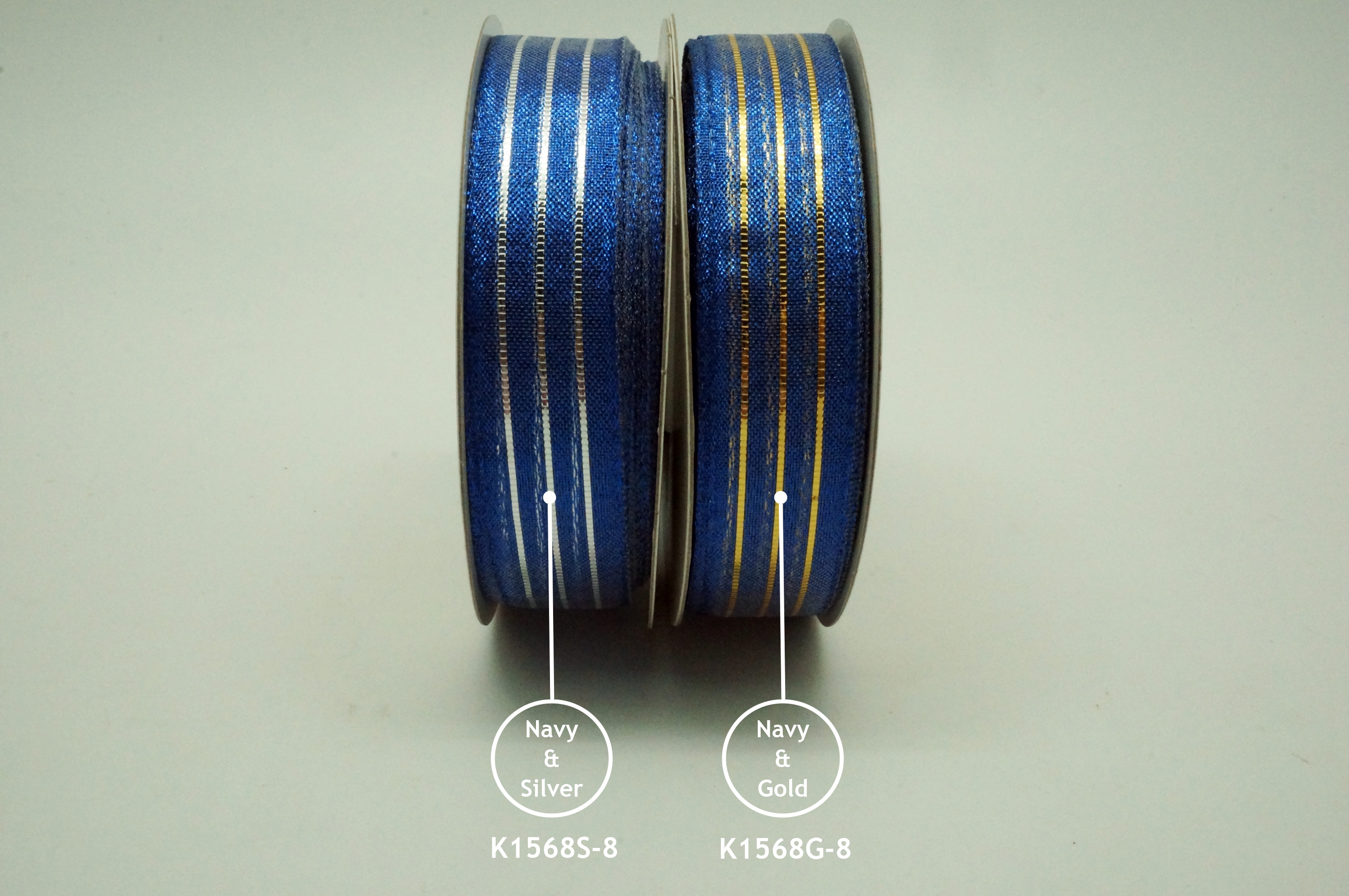 Three-Stripe Metallic Ribbon | KING YOUNG - 7/8