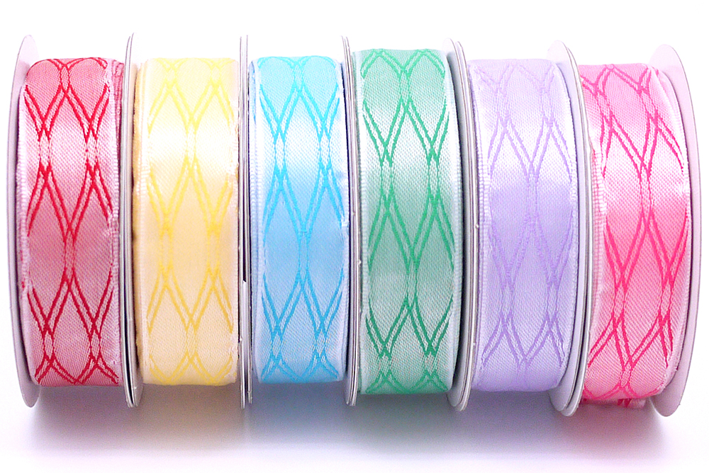 Jacquard Ribbon_KN466 | Elevate Your Crafts with Luxurious Satin Ribbons