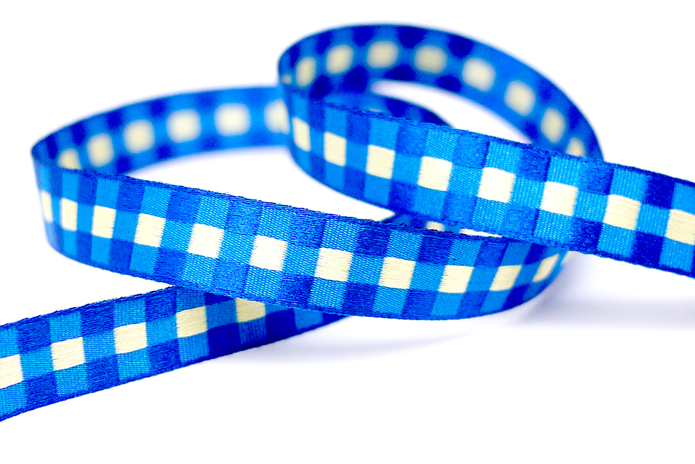 Ruudullinen Jacquard-nauha