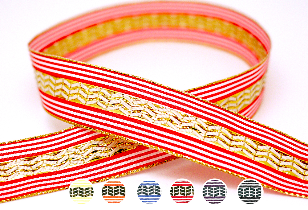 Jacquard Ribbon_KN575 | Holiday Ribbons | Wholesale Ribbon Manufacturer ...