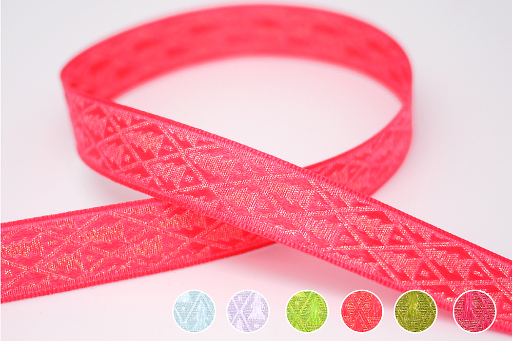Jacquard Ribbon_KN651 | Elevate Your Crafts with Luxurious Satin Ribbons