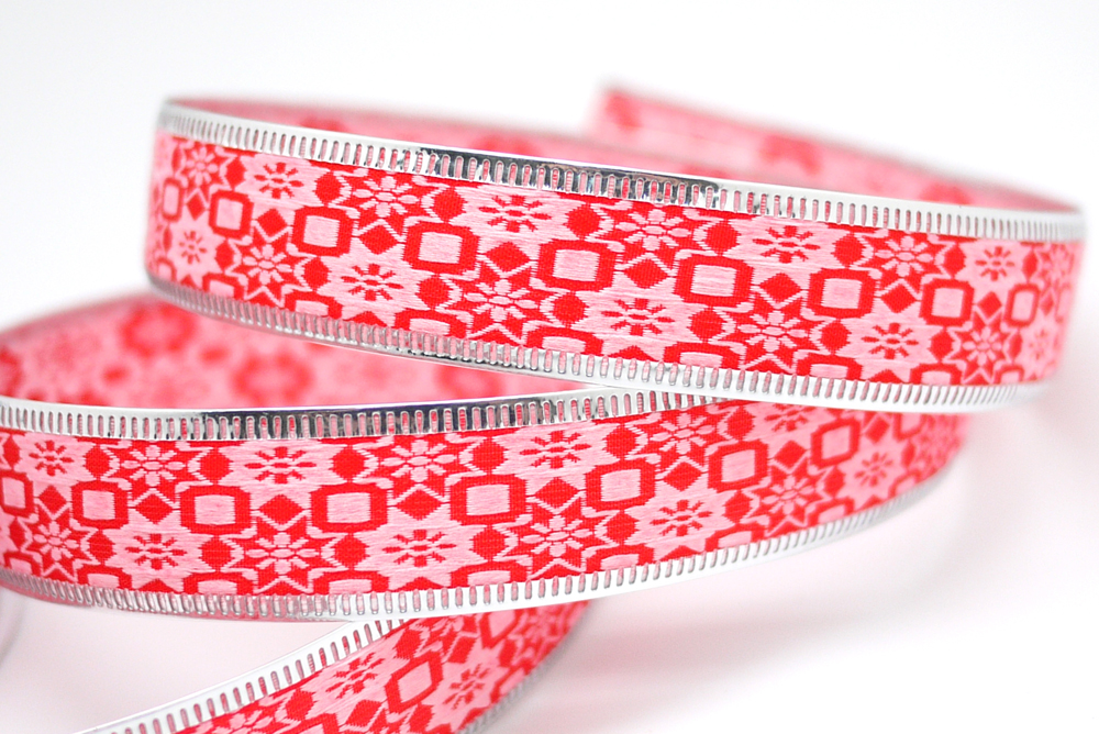 22mm Jacquard Ribbon for Gift Wrapping & Crafts | KING YOUNG