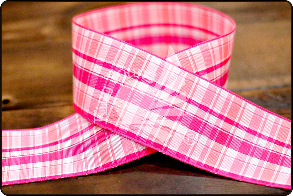 Tartan Ribbon_PF257 | Elevate Your Crafts with Luxurious Satin Ribbons