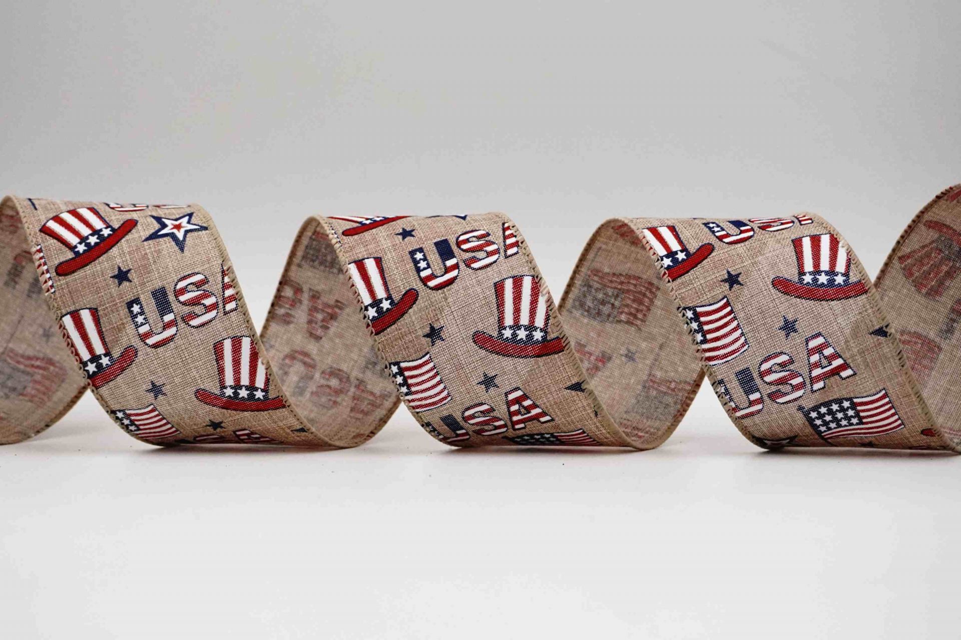 American Ribbom America Patriotic Ribbon for 4th of July | KING YOUNG