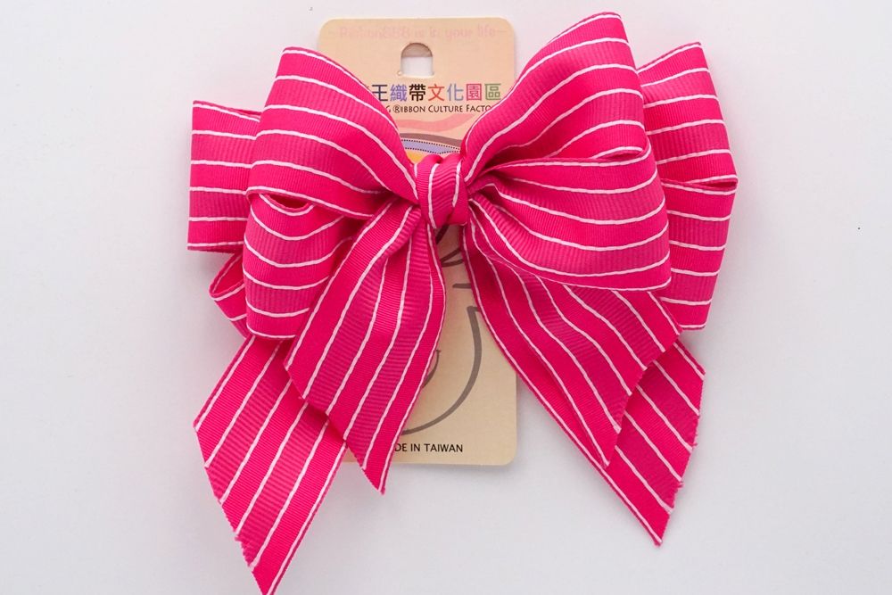 Pink Satin Ribbon Bows Small 3cm Pre Tied Wedding for Card Making