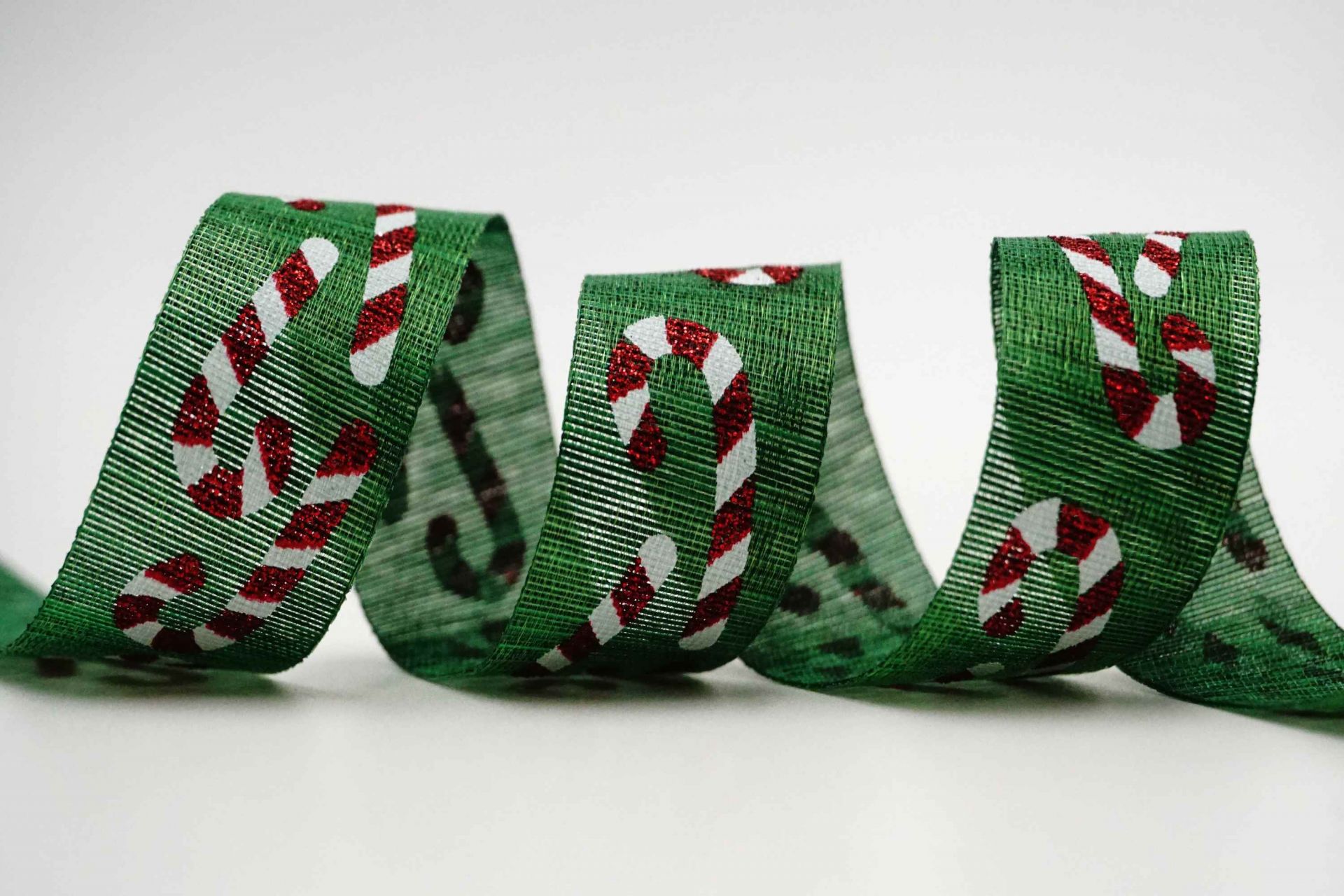 Bicolor Candy Cane Ribbon - Christmas Gift Wrapping | KING YOUNG