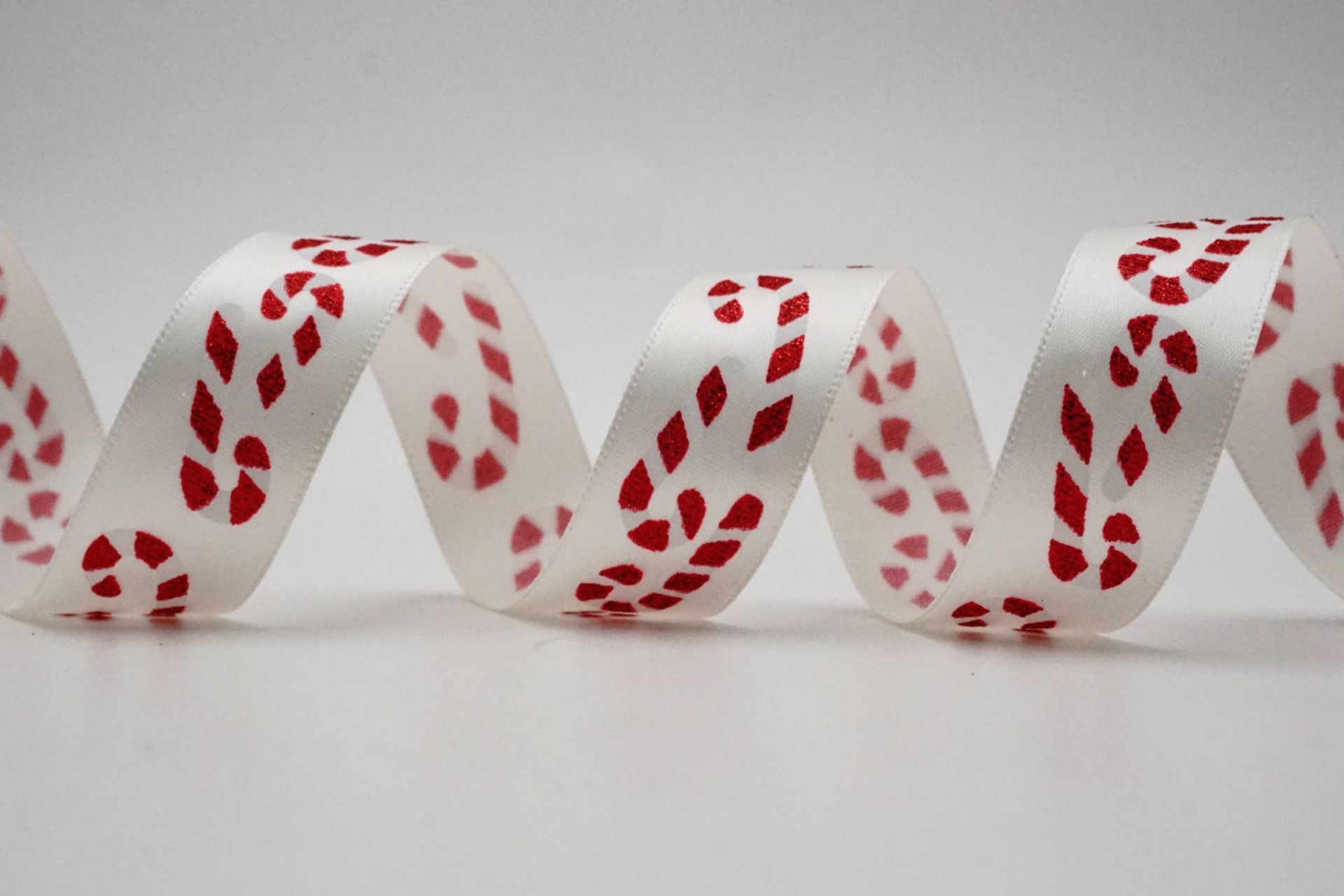 Bicolor Candy Cane Ribbon - Christmas Gift Wrapping | KING YOUNG