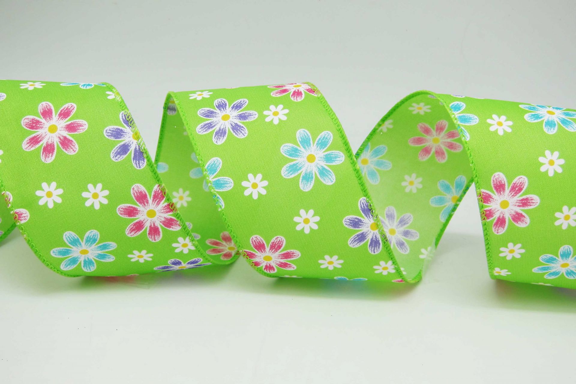Blooming Flower Spring Ribbon - Wired Taffeta | KING YOUNG