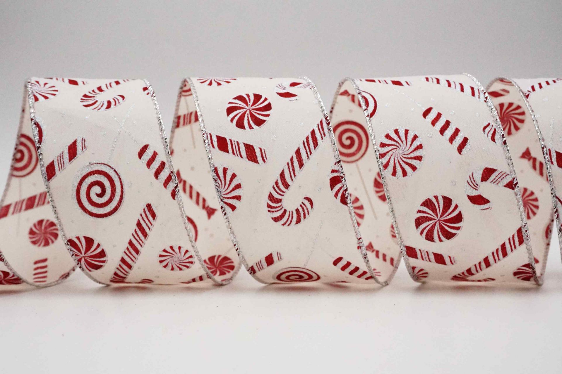 Christmas Candies Ribbon with Glitter | KING YOUNG