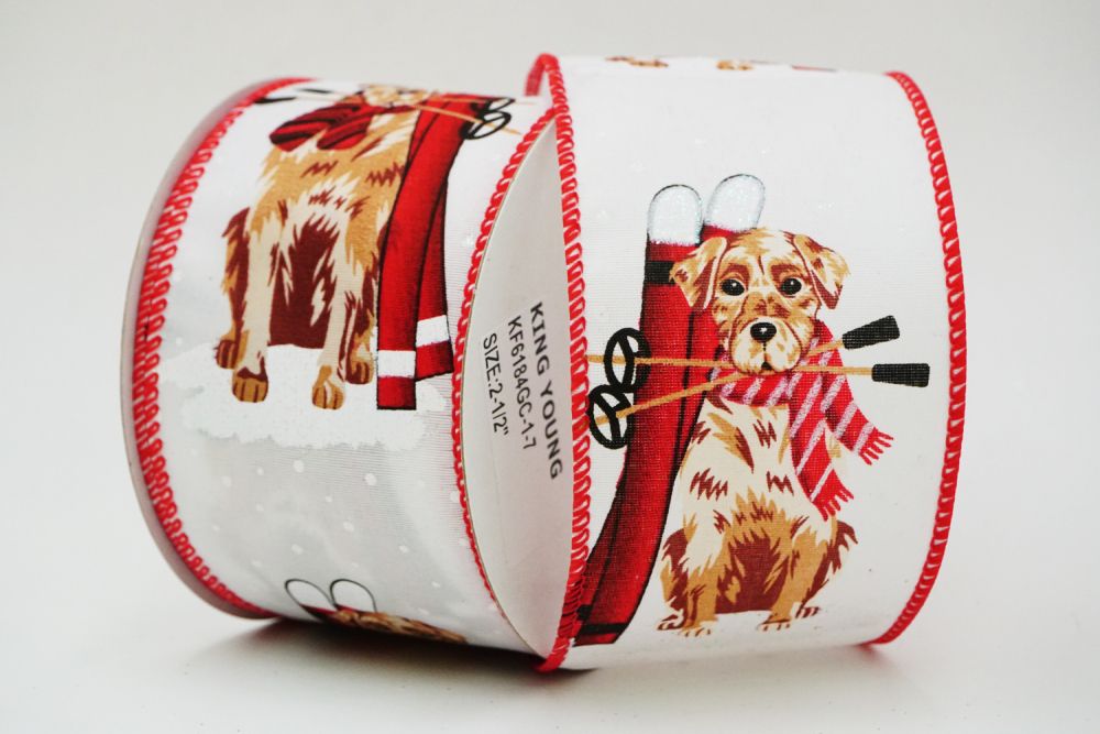 Nastro Decorativo Con Stampa Gatti - 1 Rotolo 2.5 Cm X 9.1 M, In Raso Per Regali, Fai Da Te E Decorazioni