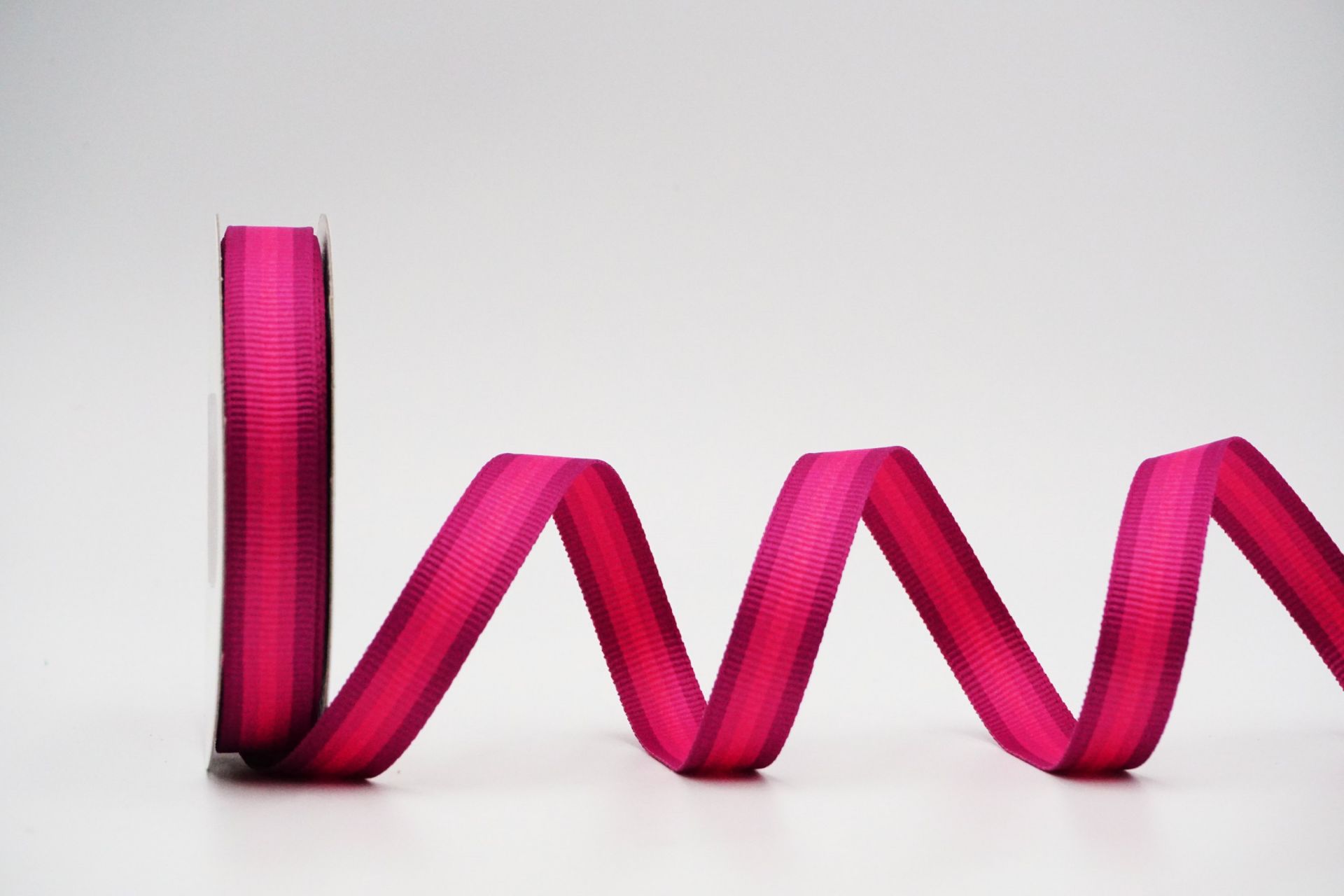 Colorful Striped Weave Ribbon 5/8