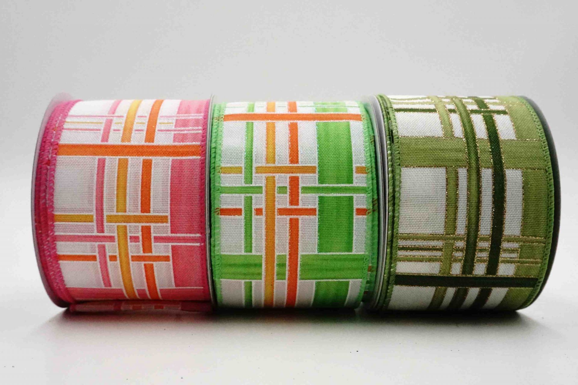 Colorful Vertical Lines Wired Ribbon | KING YOUNG Taiwan Manufacturer