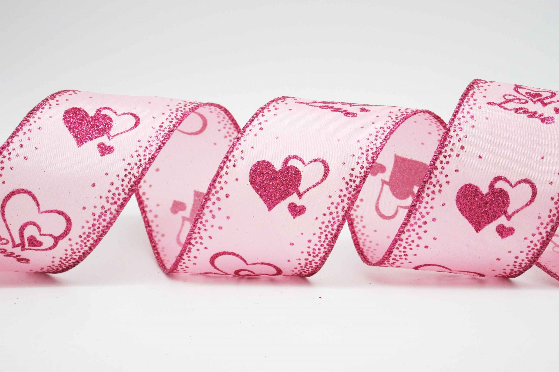 Connecting Hearts Ribbon | Holiday Ribbons | Wholesale Ribbon ...