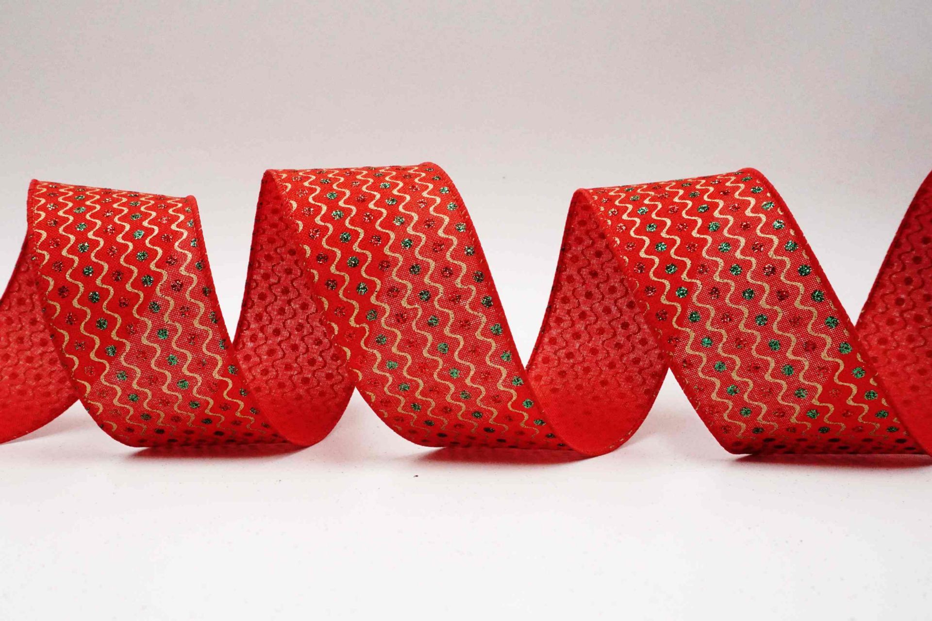 Curves & Glitters Ribbon | Holiday Ribbons | Wholesale Ribbon ...