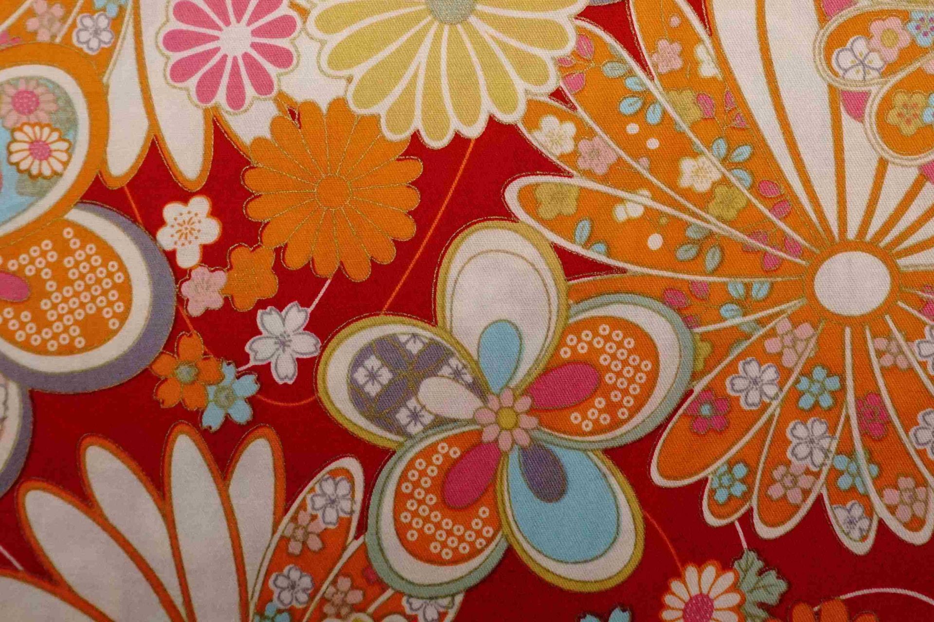 Seamless Pattern With Colorful Flowers On A Colored Background. Floral  Background For Textile, Wallpaper, Covers, Surface, Print, Gift Wrap,  Scrapbooking, Decoupage. 免版税剪贴画，向量插图和库存图片. Image 75250646, image size:1920x1280