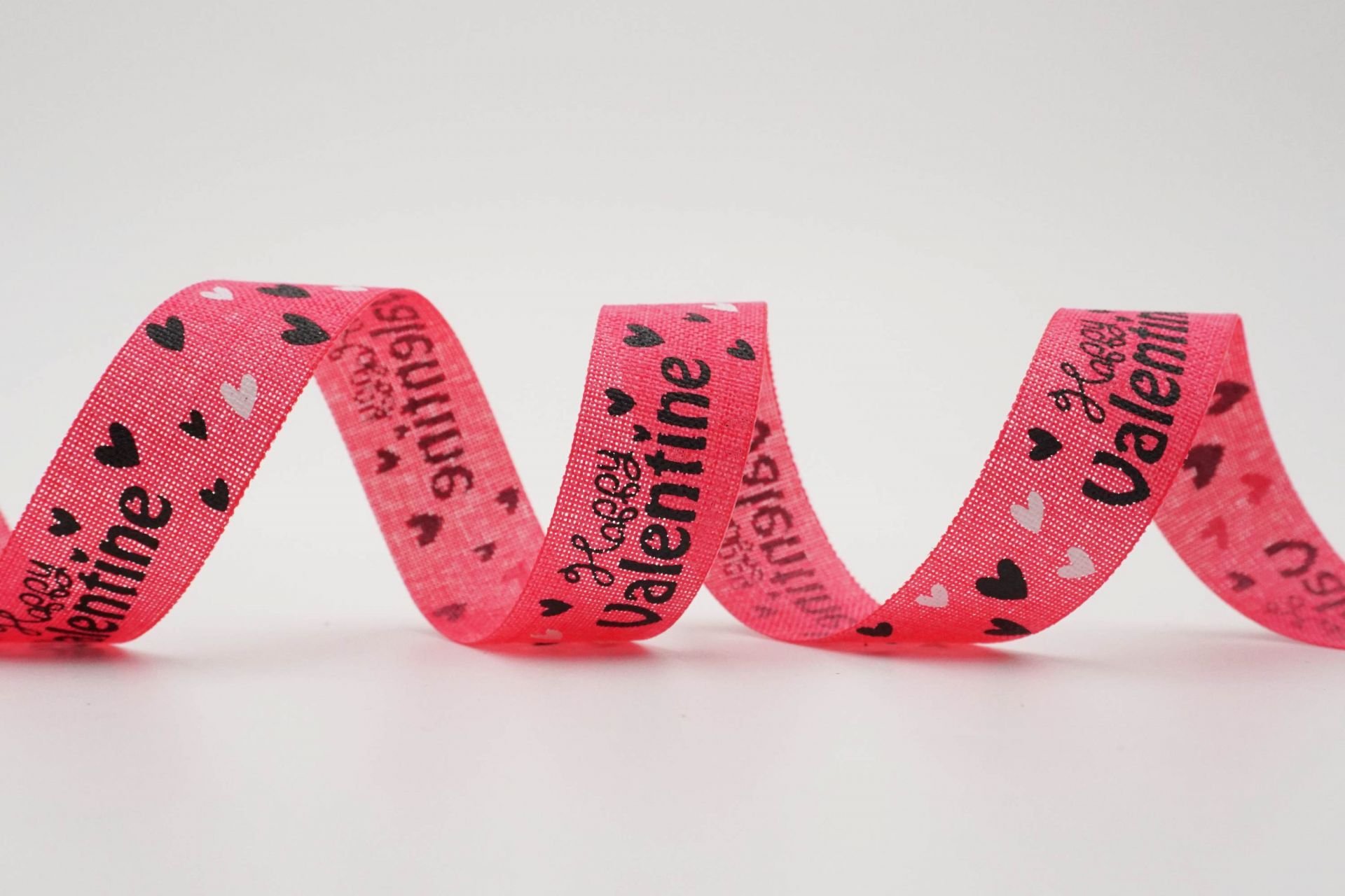 Happy Valentine Ribbon, Holiday Ribbons, Wholesale Ribbon Manufacturer