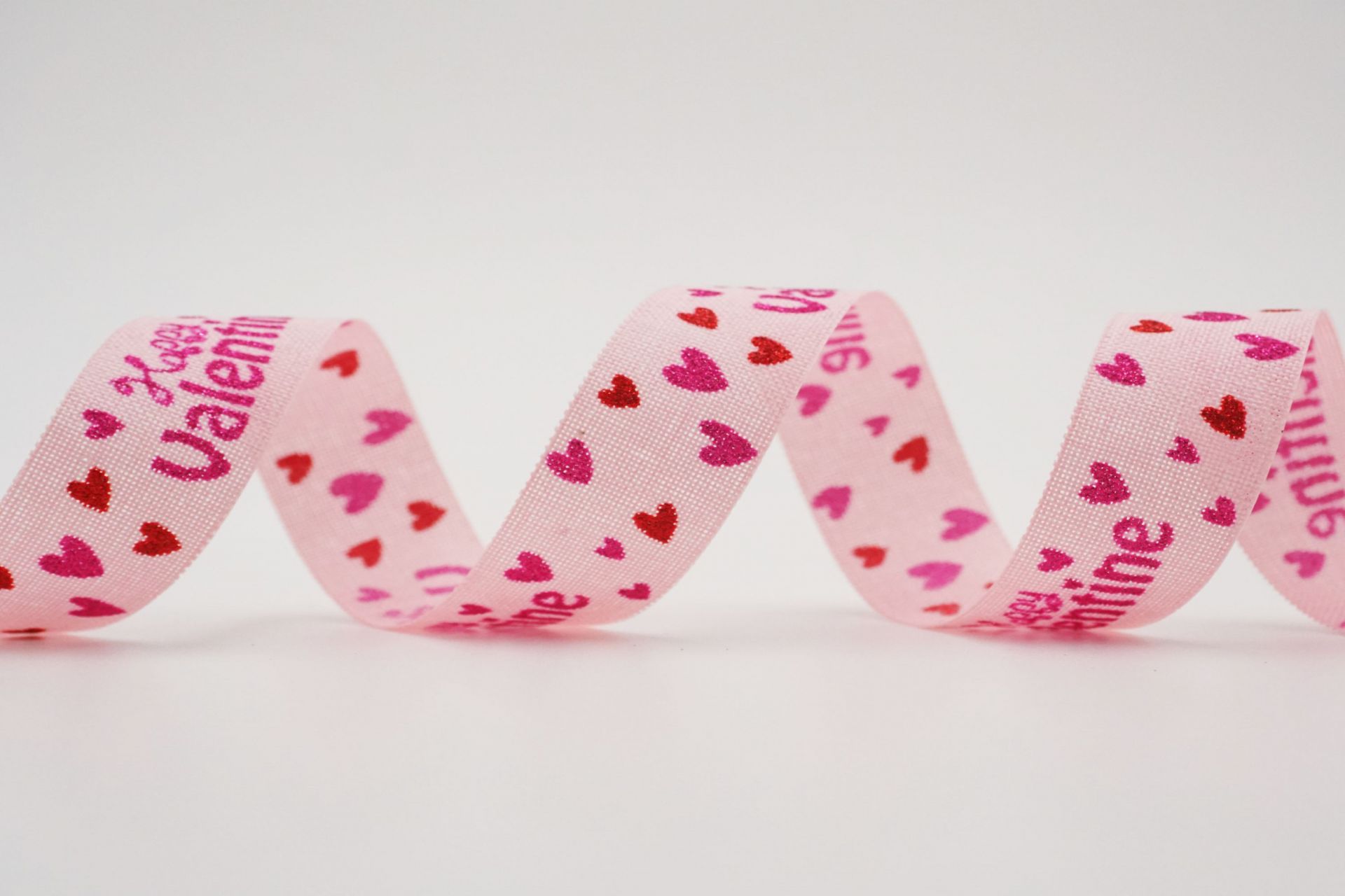 Happy Valentine Ribbon, Holiday Ribbons, Wholesale Ribbon Manufacturer