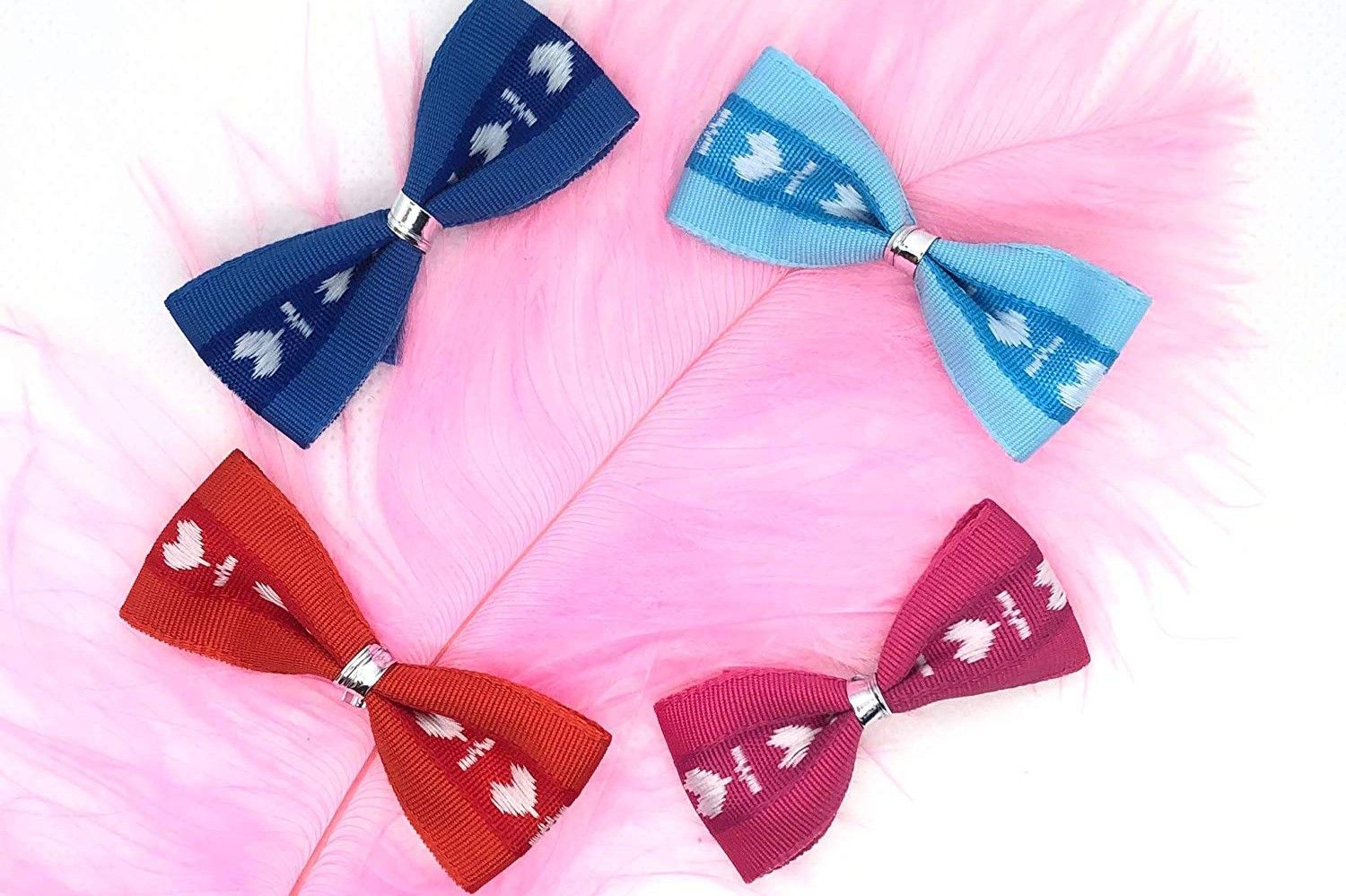 Heartbeat Woven Ribbon with Heart Designs | KING YOUNG
