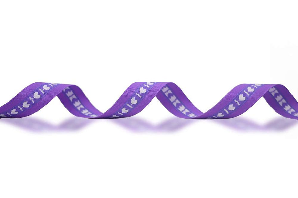 Heartbeat Woven Ribbon with Heart Designs | KING YOUNG