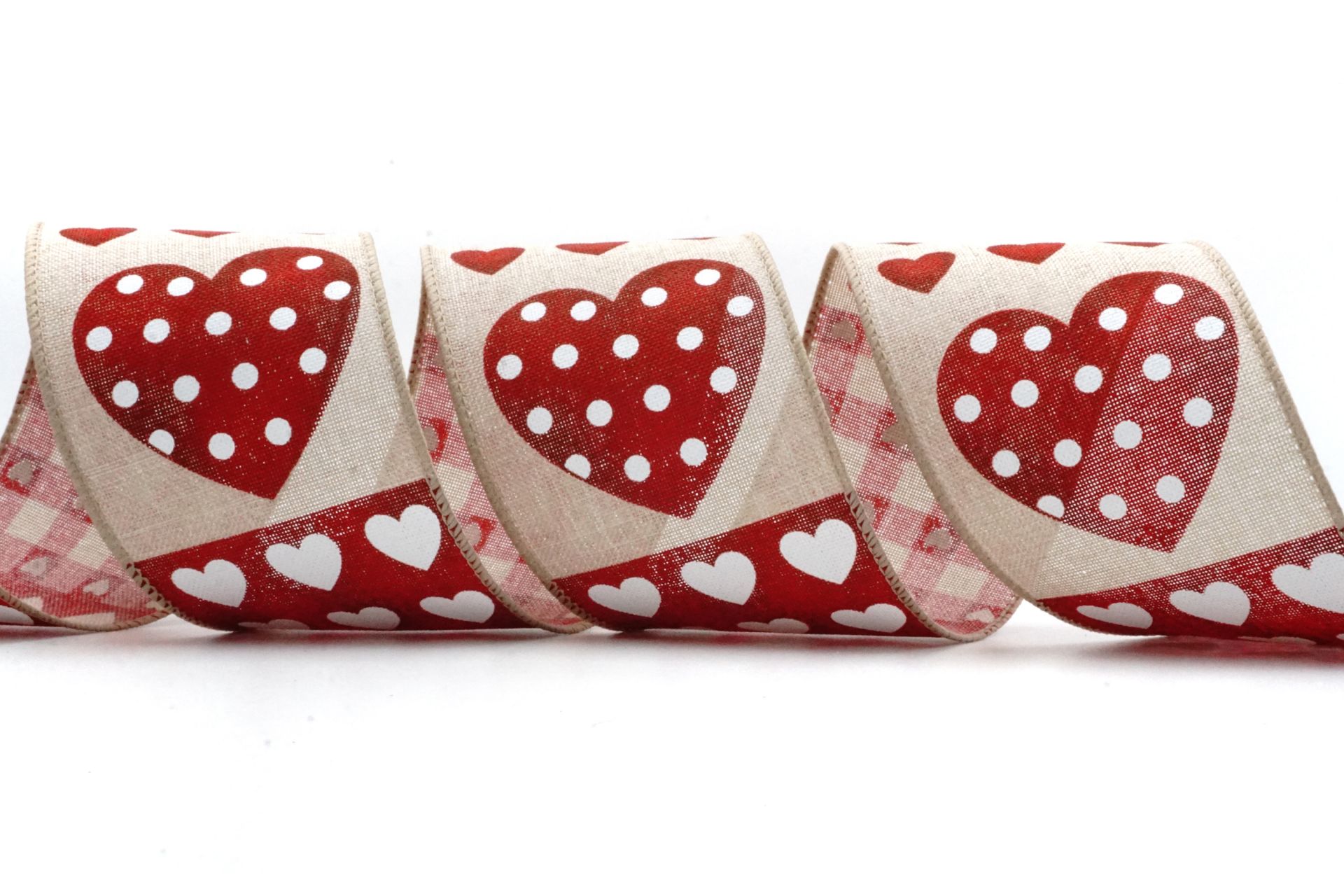 Hearts, Dots & Squares Valentine's Day Ribbon | KING YOUNG