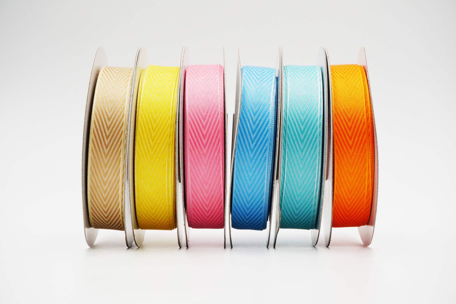 While Ribbon Herringbone Twill Weave Ribbon 15mm | KING YOUNG Taiwan Manufacturer