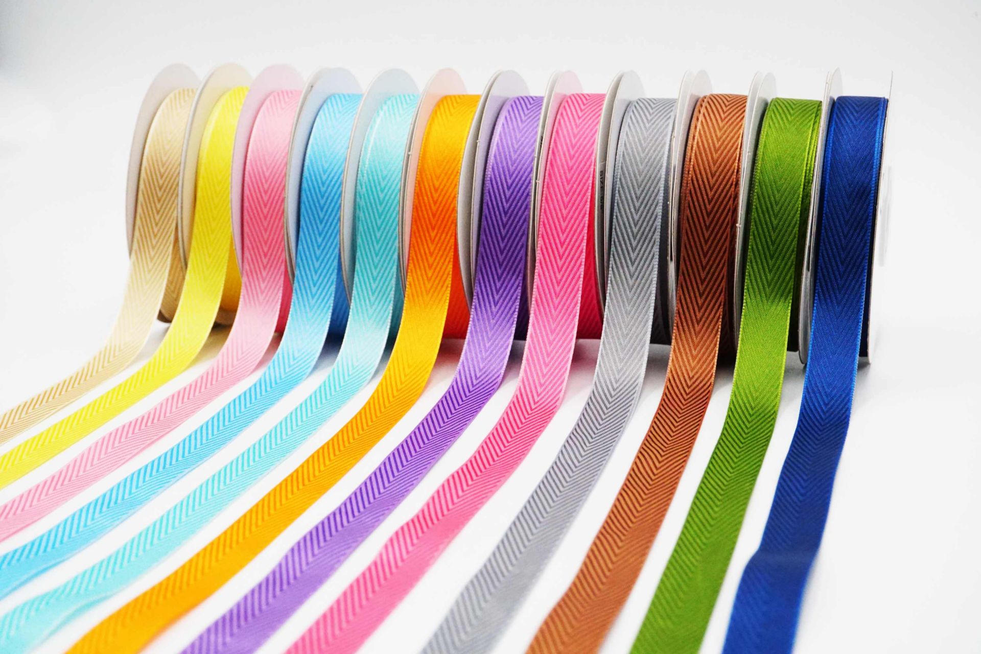 Herringbone Twill Weave Ribbon 15mm | KING YOUNG Taiwan Manufacturer