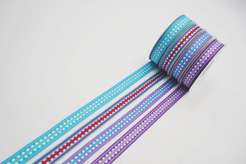 Stitches Woven Ribbon 12 Colors | KING YOUNG Taiwan Manufacturer