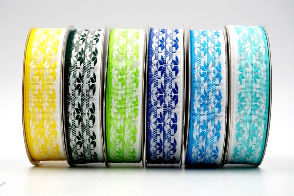 Carving Flower Woven Ribbon | KING YOUNG Taiwan Manufacturer