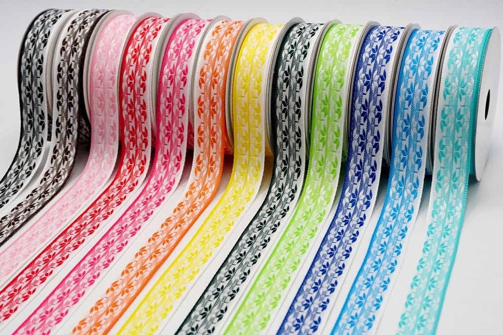 Carving Flower Woven Ribbon | KING YOUNG Taiwan Manufacturer