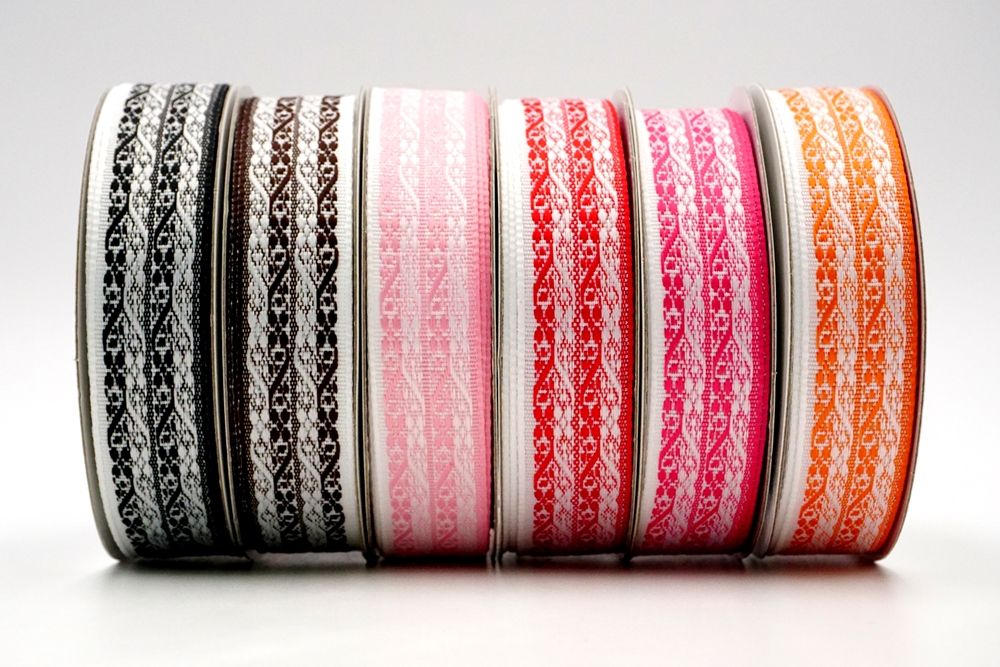 Carving Flower Woven Ribbon | KING YOUNG Taiwan Manufacturer